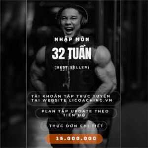 32 Coaching Thi Đấu Thể Hình - Phiên bản hình thể tốt nhất của bạn ĐANG ĐẾN